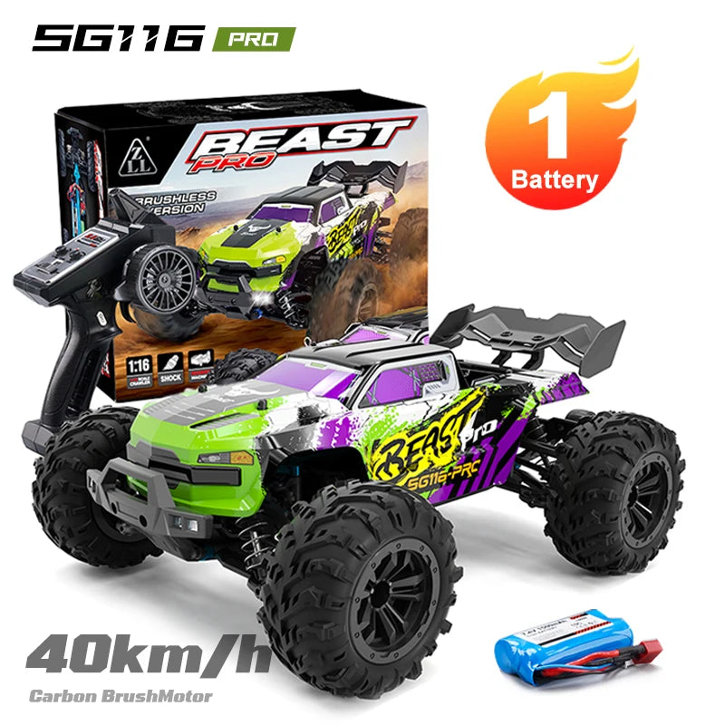 ZNLYRION Off-Road RC Buggy 4WD Remote Control Racing Truck