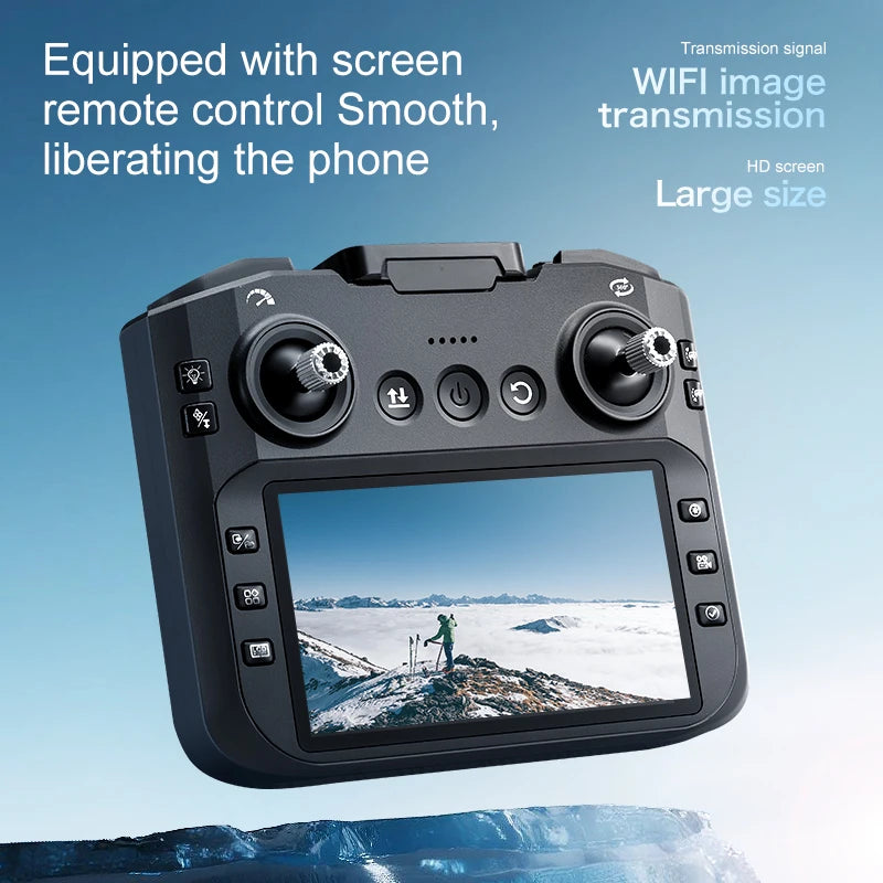 ZNLYRION Foldable Brushless RC Drone With Dual Cameras