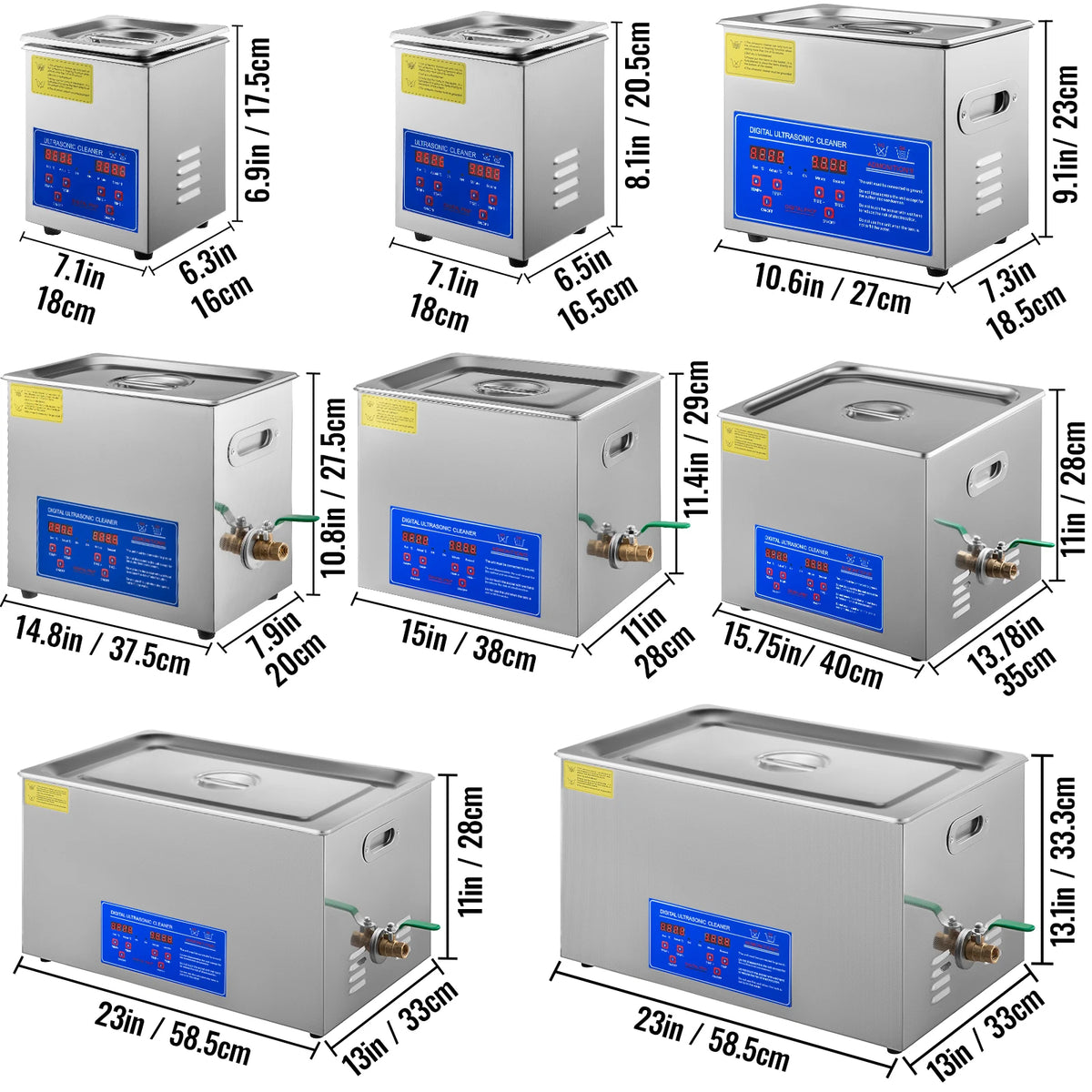 SucceBuy Portable Ultrasonic Cleaner For Household Dishwashing