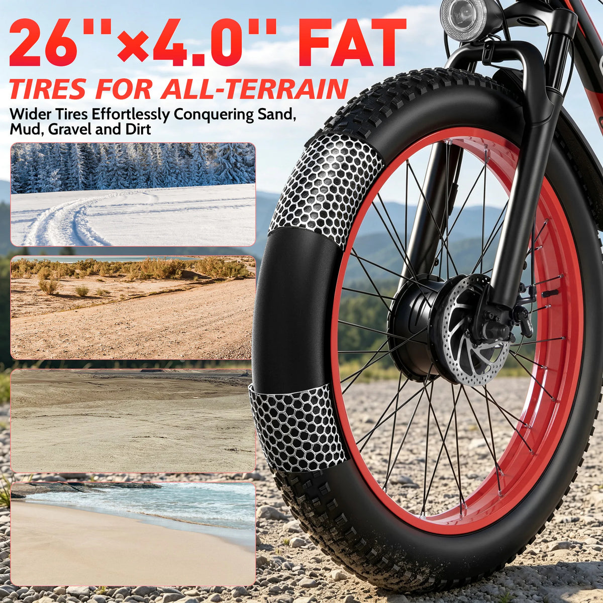 Eoeotwo Electric Fat Tire Bike 48V High Speed Mountain Ebike