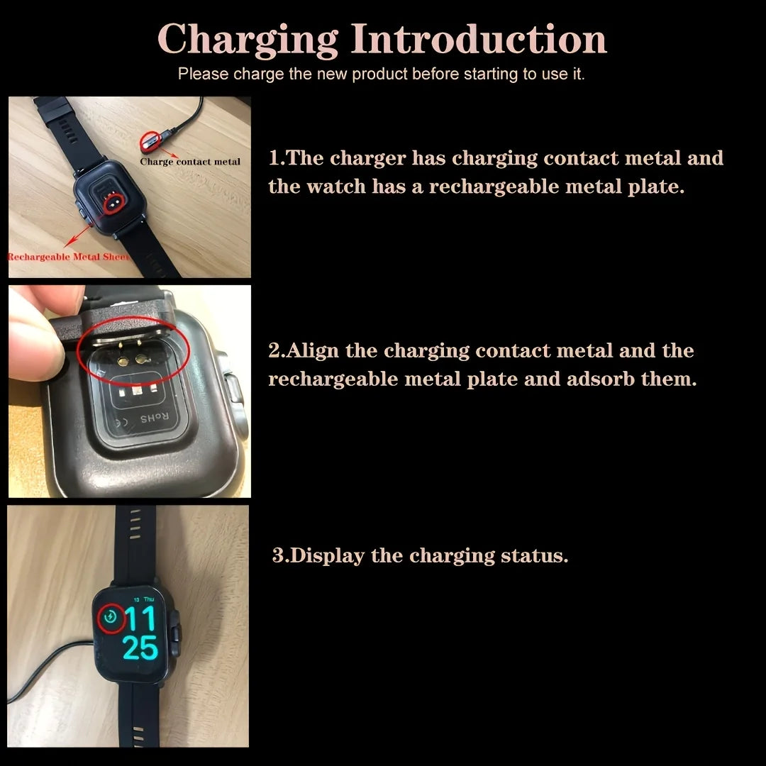ERUN Smartwatch With Bluetooth Calling Fitness Tracking And Sports Modes