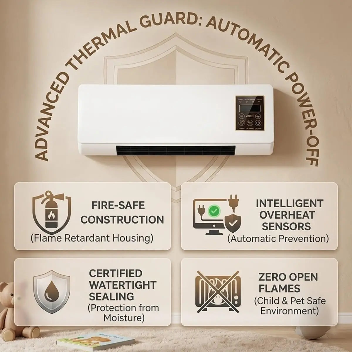 Mini Split Wall Air Conditioner And Heater For Home Comfort