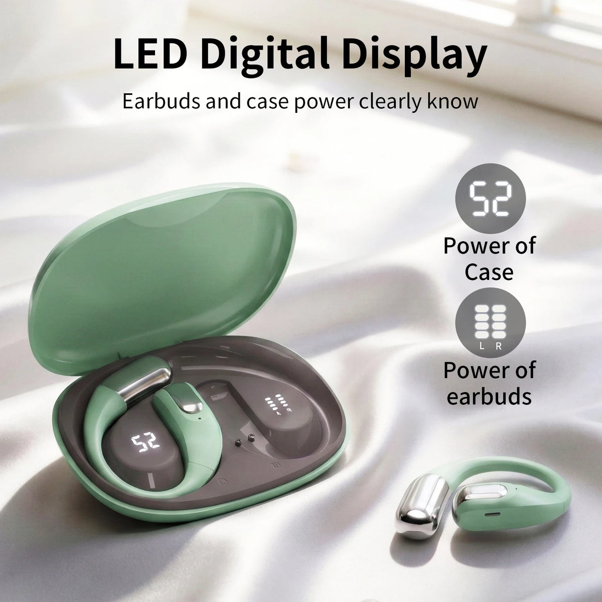 ZZLOVE J20 True Wireless Bluetooth Earbuds With HiFi Stereo Sound