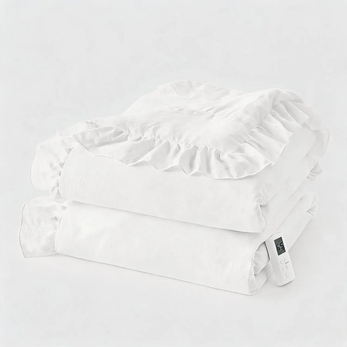 Garvee Electric Heating Blanket With Detachable Thermostat And Cover