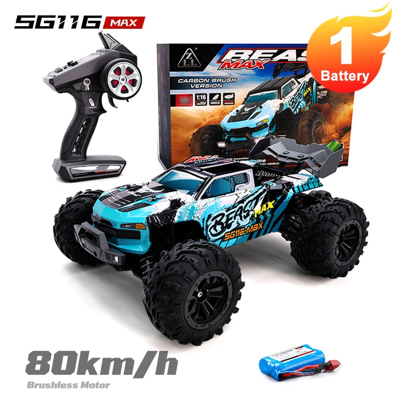 ZNLYRION Off Road RC Buggy Four Wheel Drive Racing Truck