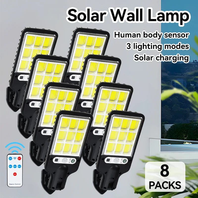 Outdoor Solar Garden Light With Motion Sensor Waterproof