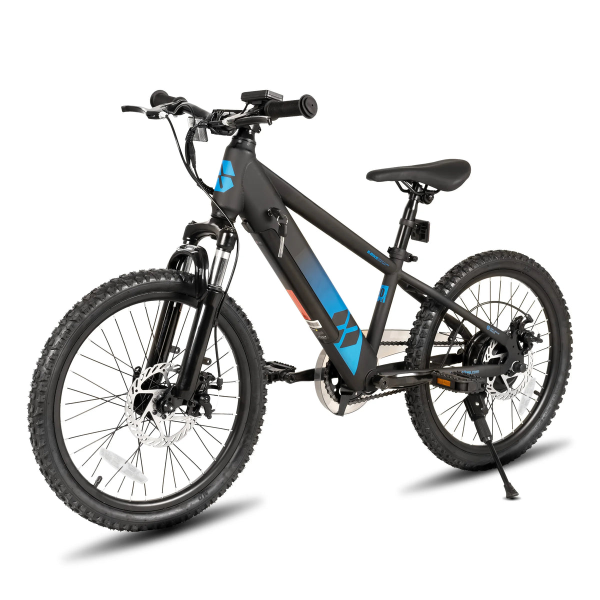 JOYSTAR Kids Electric Mountain Bike With Removable Battery Disc Brakes