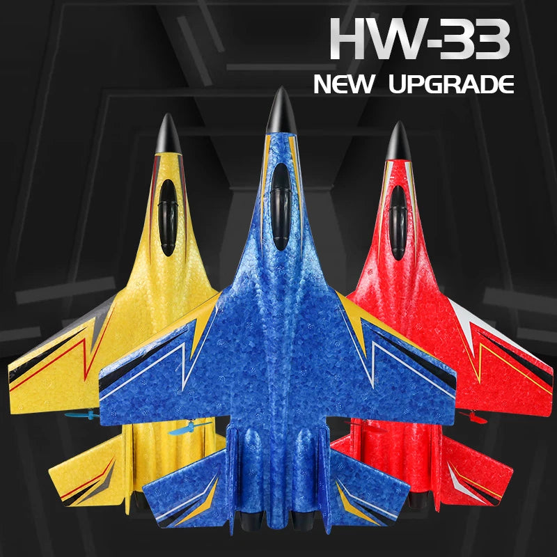 HW33 Fighter Jet Toy With 6 Axis Gyroscope Remote Control