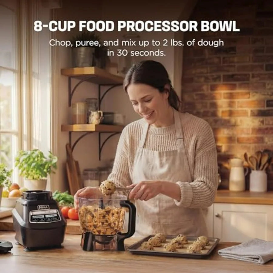 Multifunctional Food Processor and Blender for Smoothies and More
