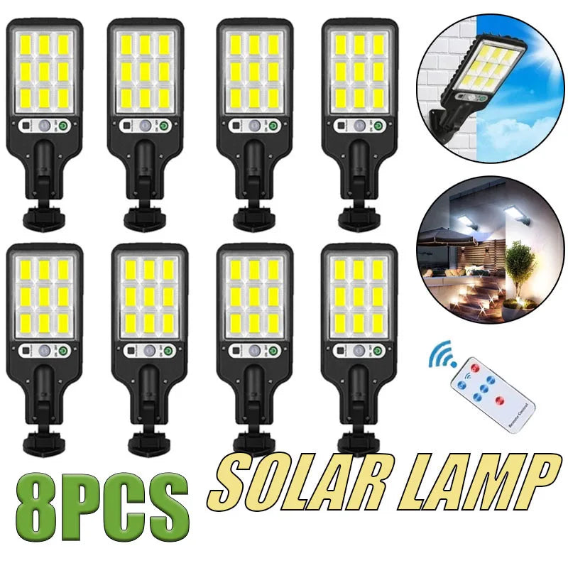Outdoor Solar Garden Light With Motion Sensor Waterproof