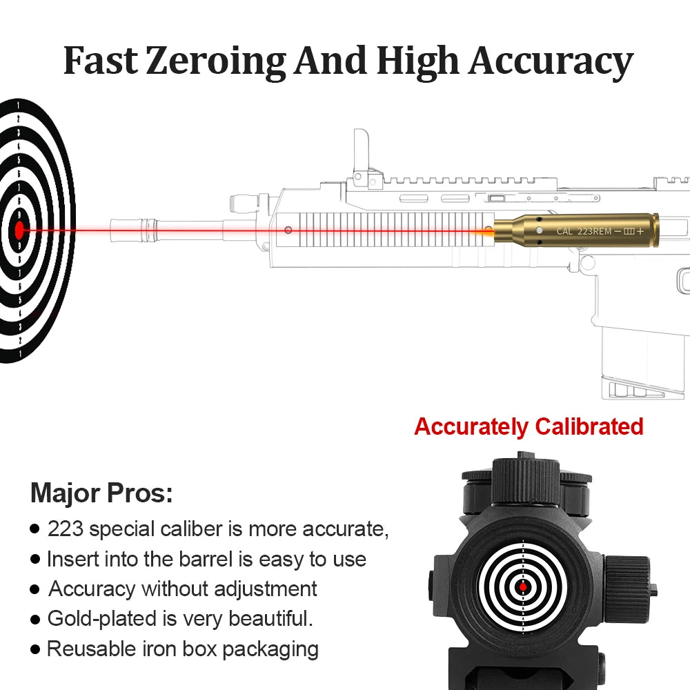 Professional Laser Bore Sighter For Rifles And Pistels