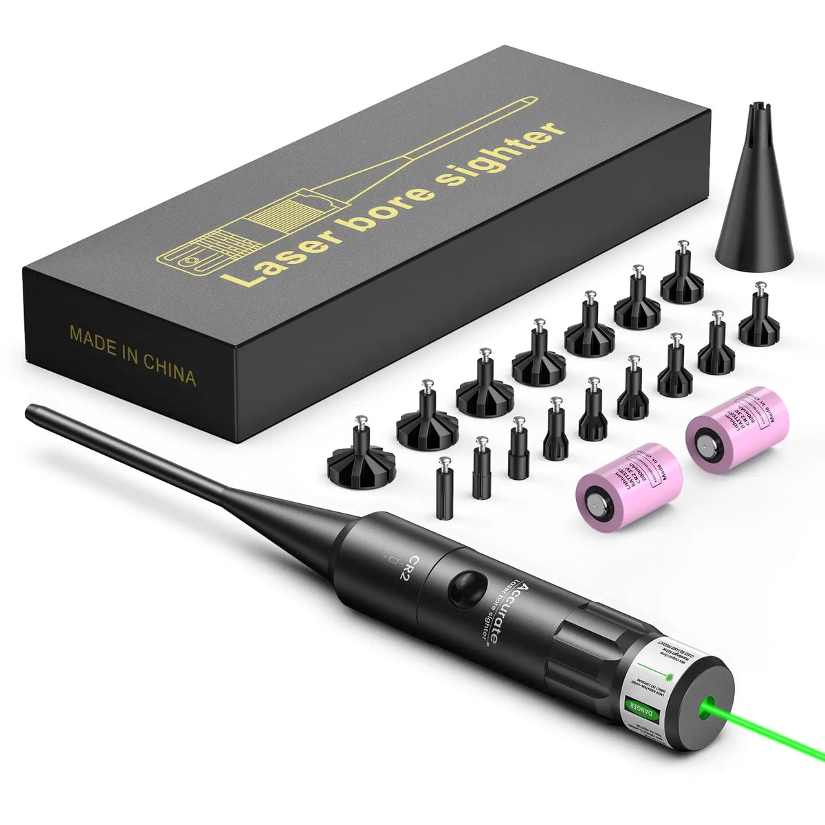 CVLIFE Bore Sight Kit with Big Button Switch BoreSighter