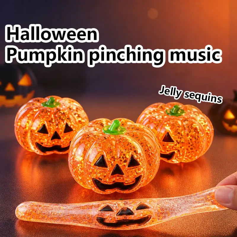 Halloween Pumpkin Squishy Toy Slow Rebound Stress Relief Fidget