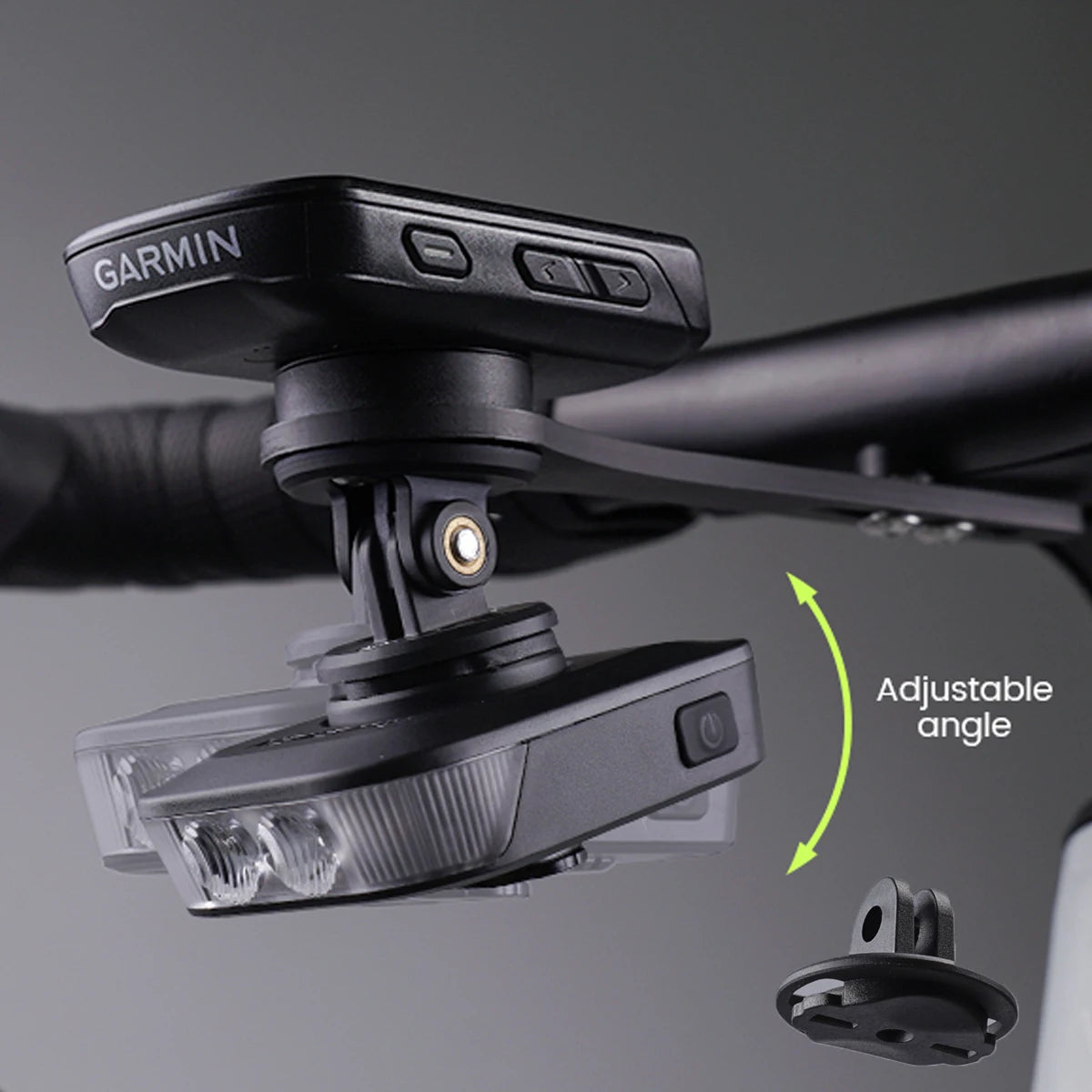 RAVEMEN FR500 Rechargeable Bicycle LED Headlight With GPS Mount