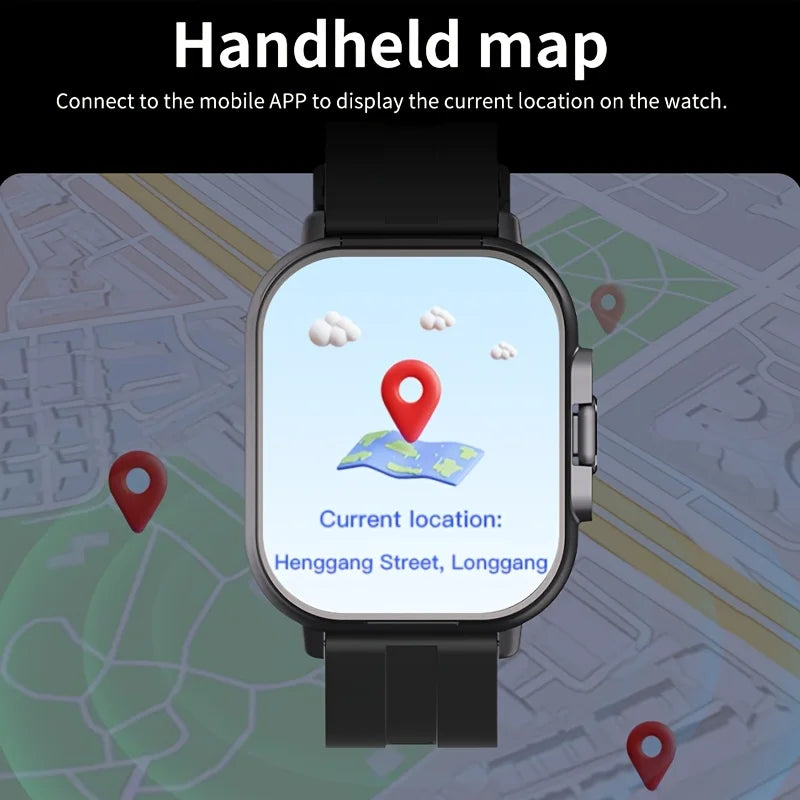 ERUN Smartwatch With Bluetooth Calling Fitness Tracking And Sports Modes