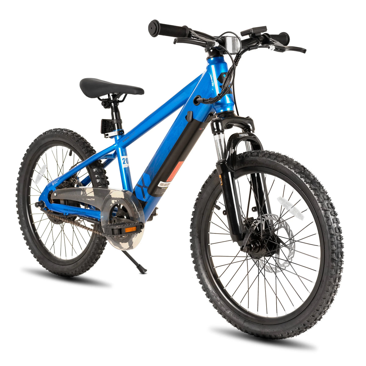 JOYSTAR Kids Electric Mountain Bike With Removable Battery Disc Brakes