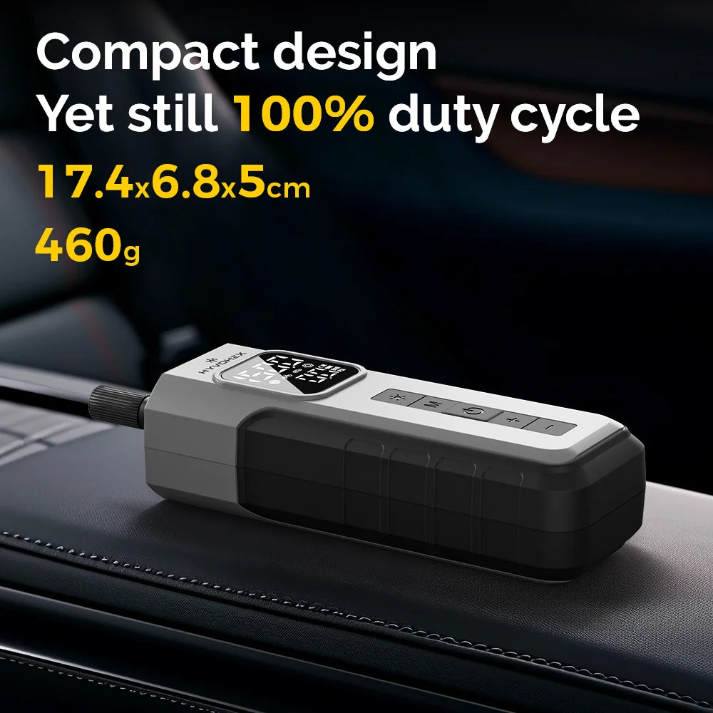 ETENWOLF C2 Wireless Portable Tire Inflator Compressor With LED Light