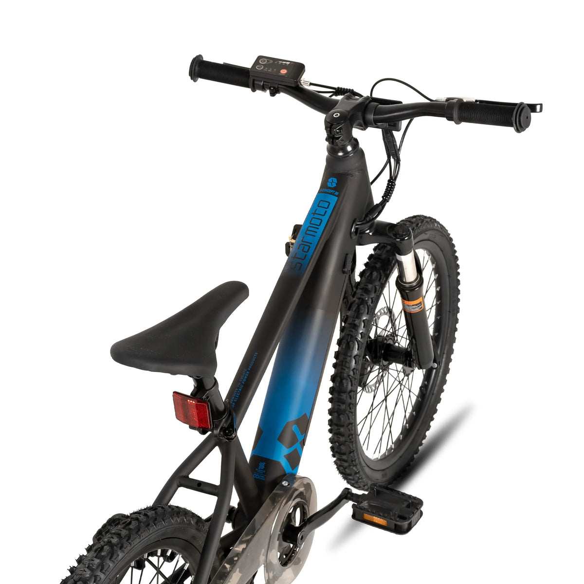 JOYSTAR Kids Electric Mountain Bike With Removable Battery Disc Brakes