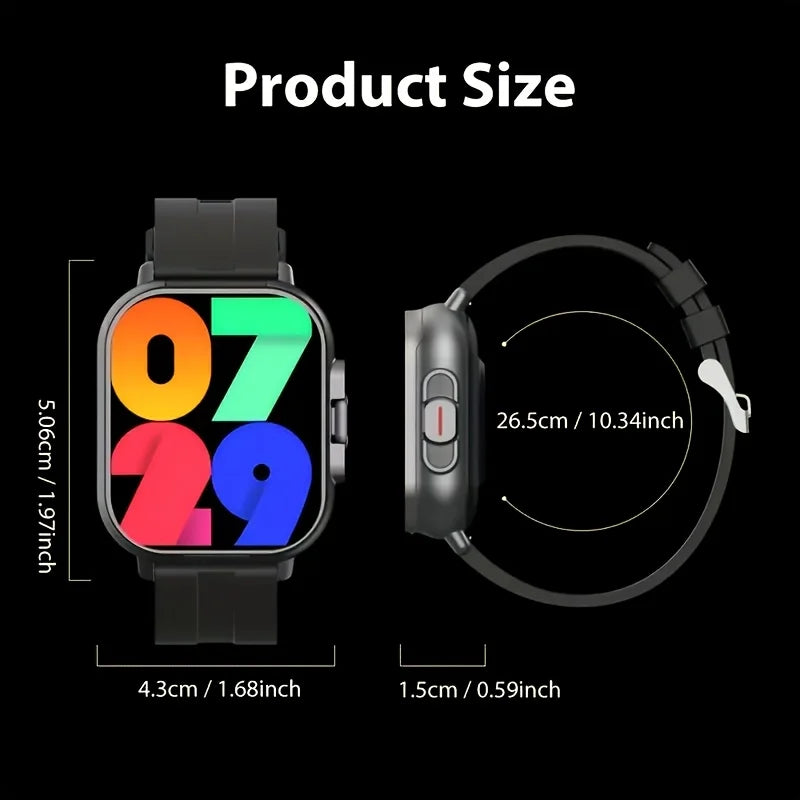 ERUN Smartwatch With Bluetooth Calling Fitness Tracking And Sports Modes