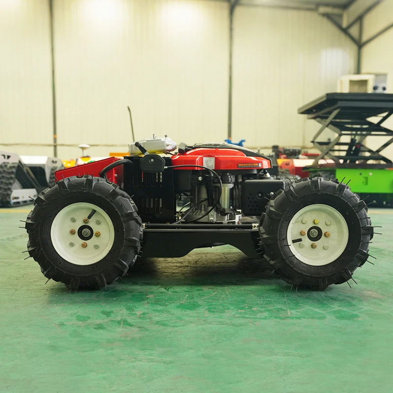 Self Powered Robotic Lawn Mower for Farm Garden Landscaping
