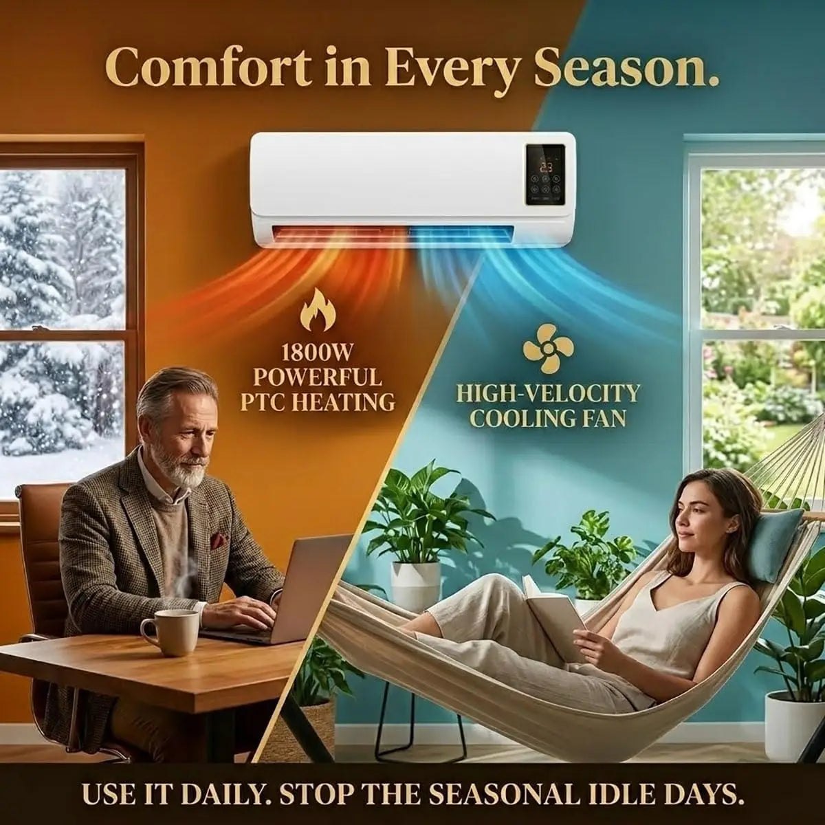 Mini Split Wall Air Conditioner And Heater For Home Comfort