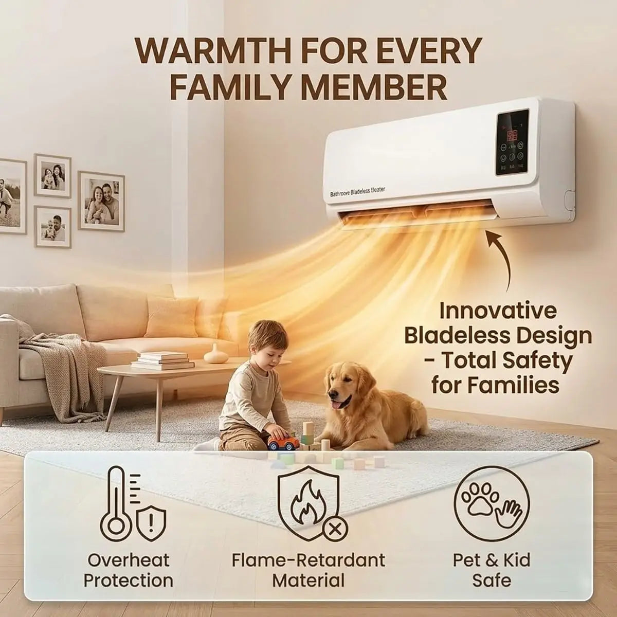 Mini Split Wall Air Conditioner And Heater For Home Comfort