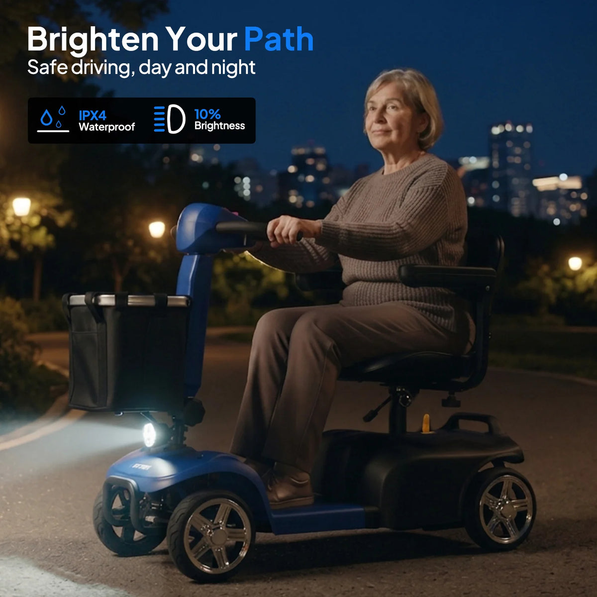 All Terrain Electric Mobility Scooter for Adults and Seniors