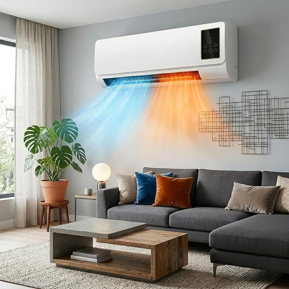 Mini Split Wall Air Conditioner And Heater For Home Comfort