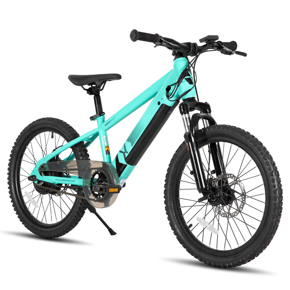 JOYSTAR Kids Electric Mountain Bike With Removable Battery Disc Brakes