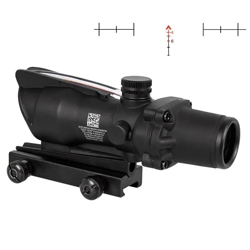 Bestsight Tactical Rifle Scope With Illuminated Red Dot