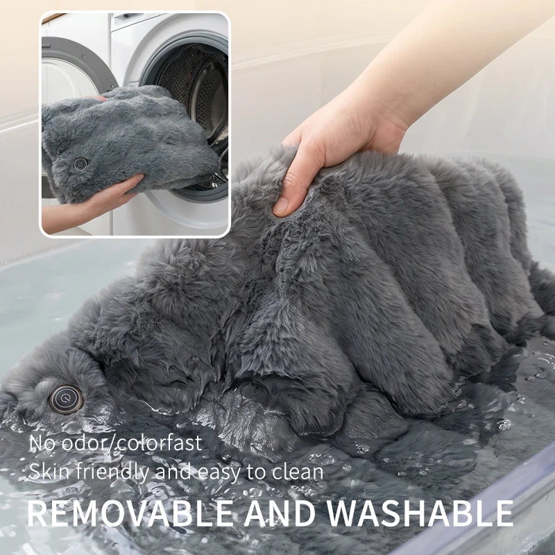 Portable USB Electric Flannel Throw With Three Temperature Settings