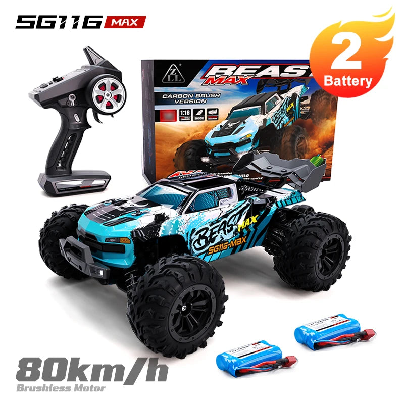 ZNLYRION Off Road RC Buggy Four Wheel Drive Racing Truck