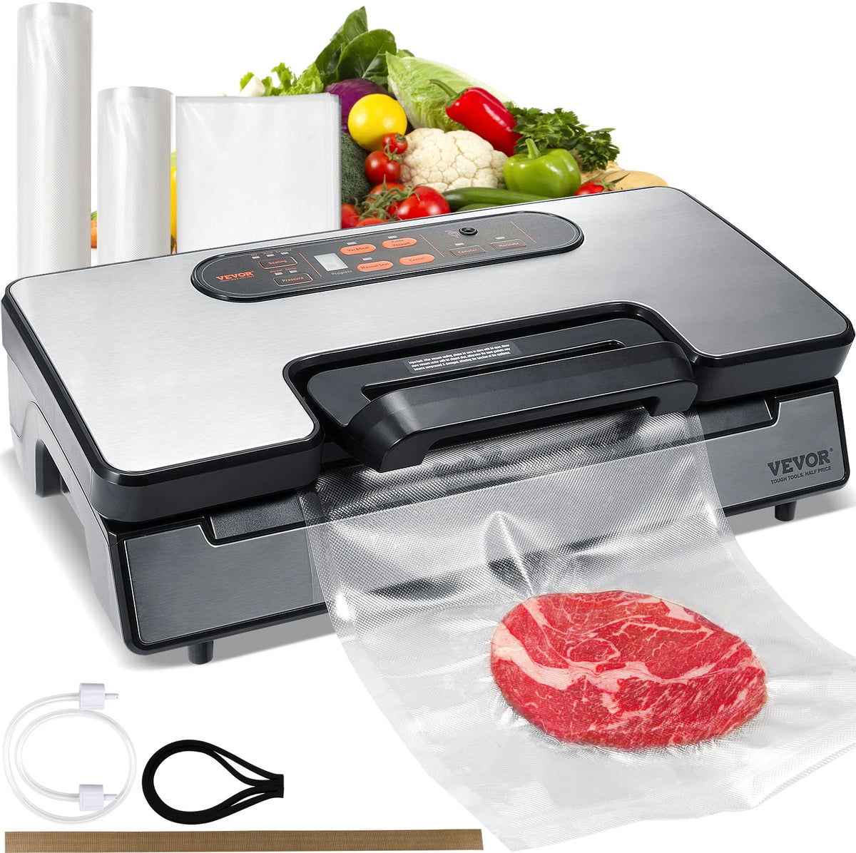 SucceBuy Food Vacuum Sealer Machine for Fresh Kitchen Storage