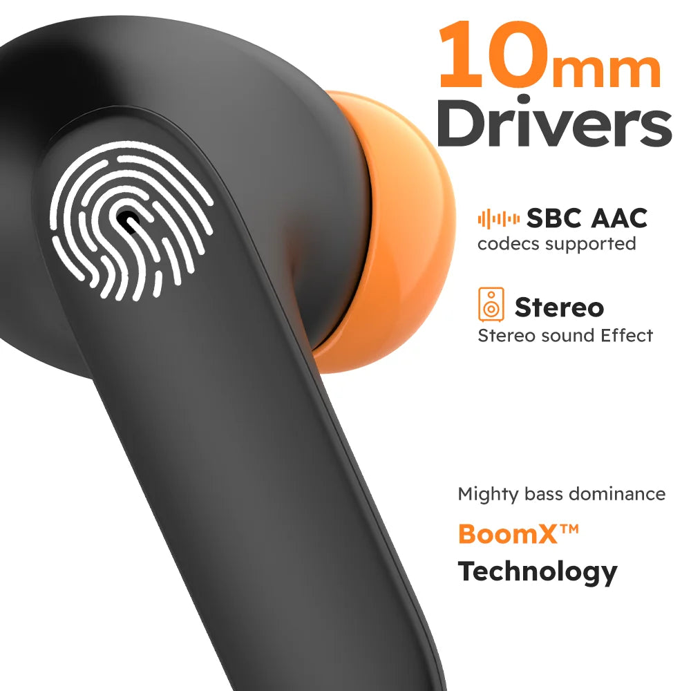 Firsting Bluetooth 5.4 TWS Earphones With ENC Noise Cancellation