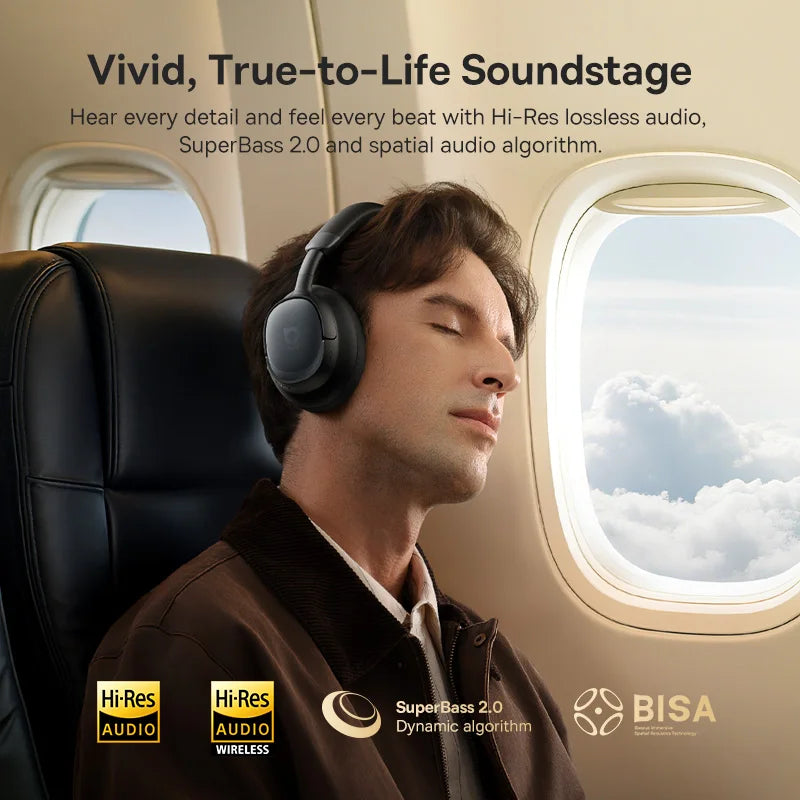Baseus Bowie MH1 Wireless Active Noise Cancelling Headphones