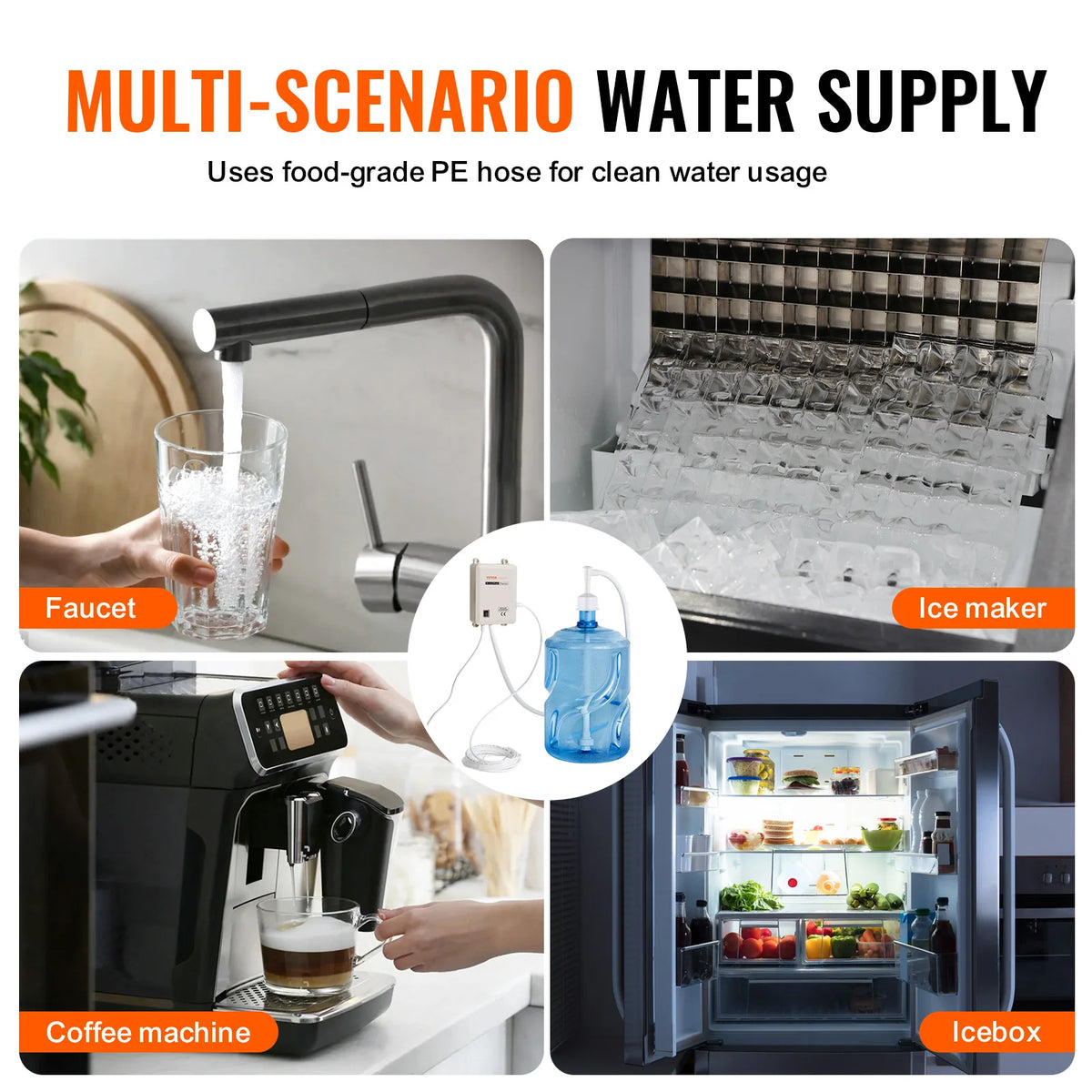 SucceBuy Automatic Electric Bottled Water Dispenser Pump System