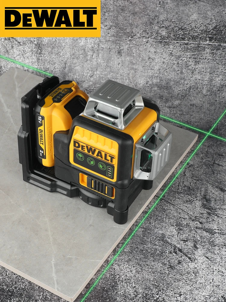 DEWALT DW089LG Cordless Cross Line Self Leveling Professional Laser Tool