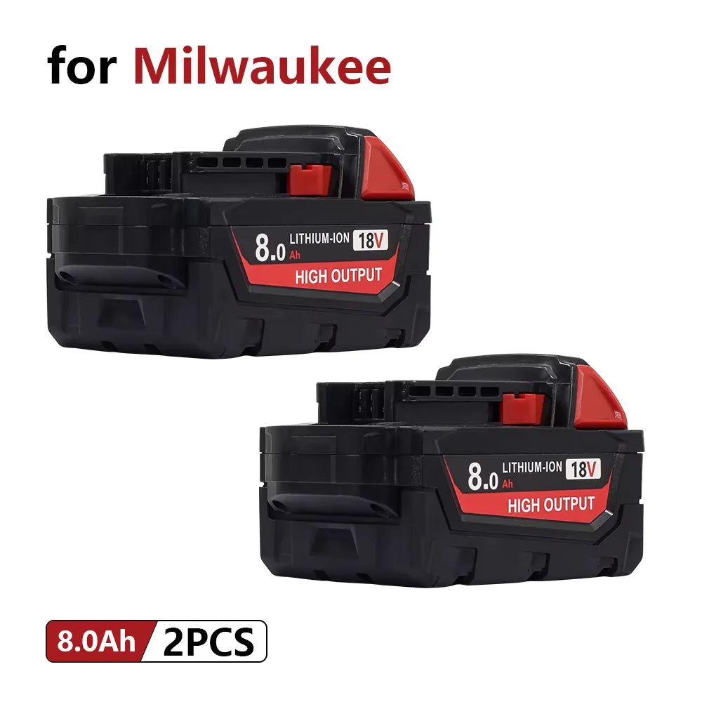 Replacement Battery Compatible With Milwaukee M18 Power Tools