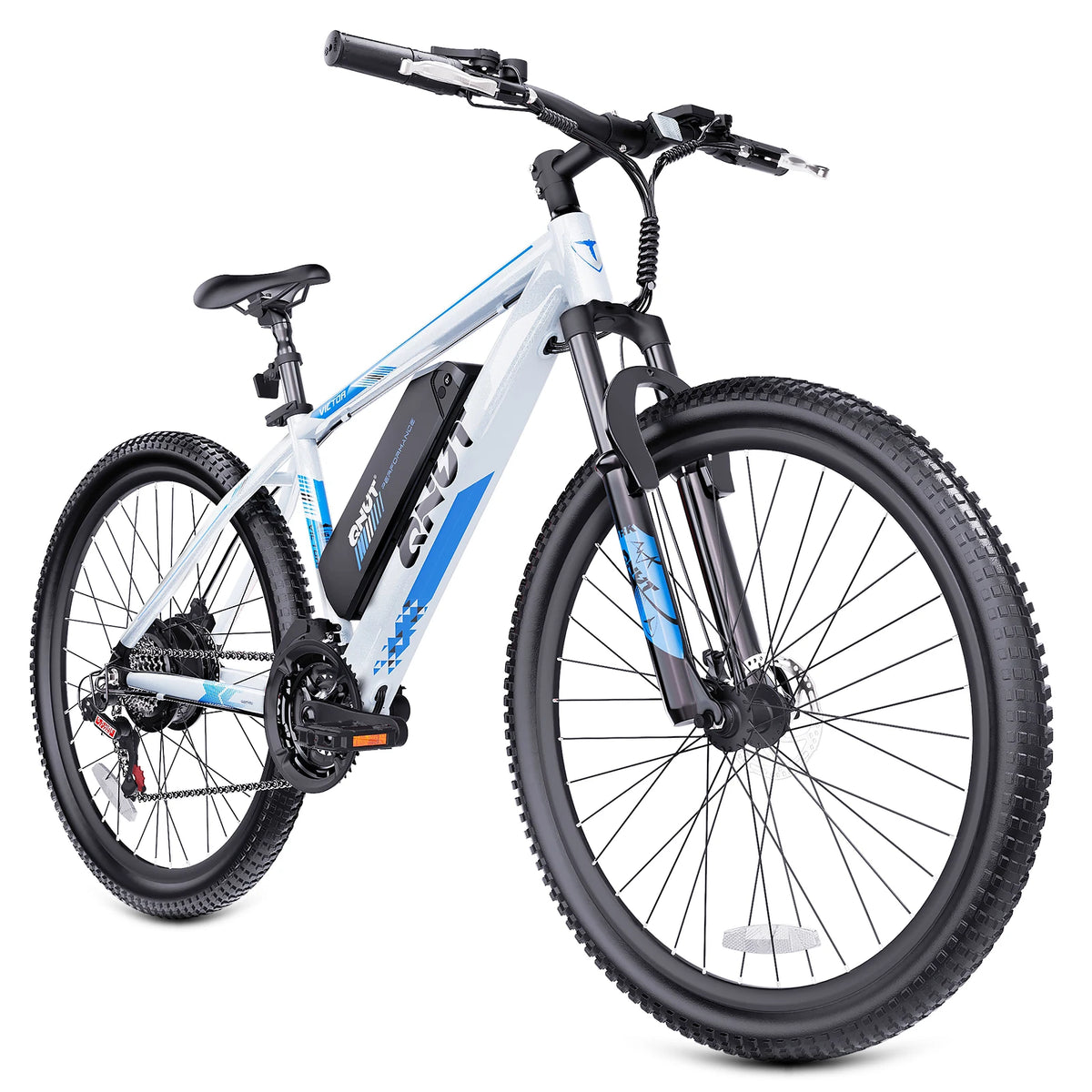 QNUT Victor 3.0 750W Electric Mountain Bike With Front Suspension