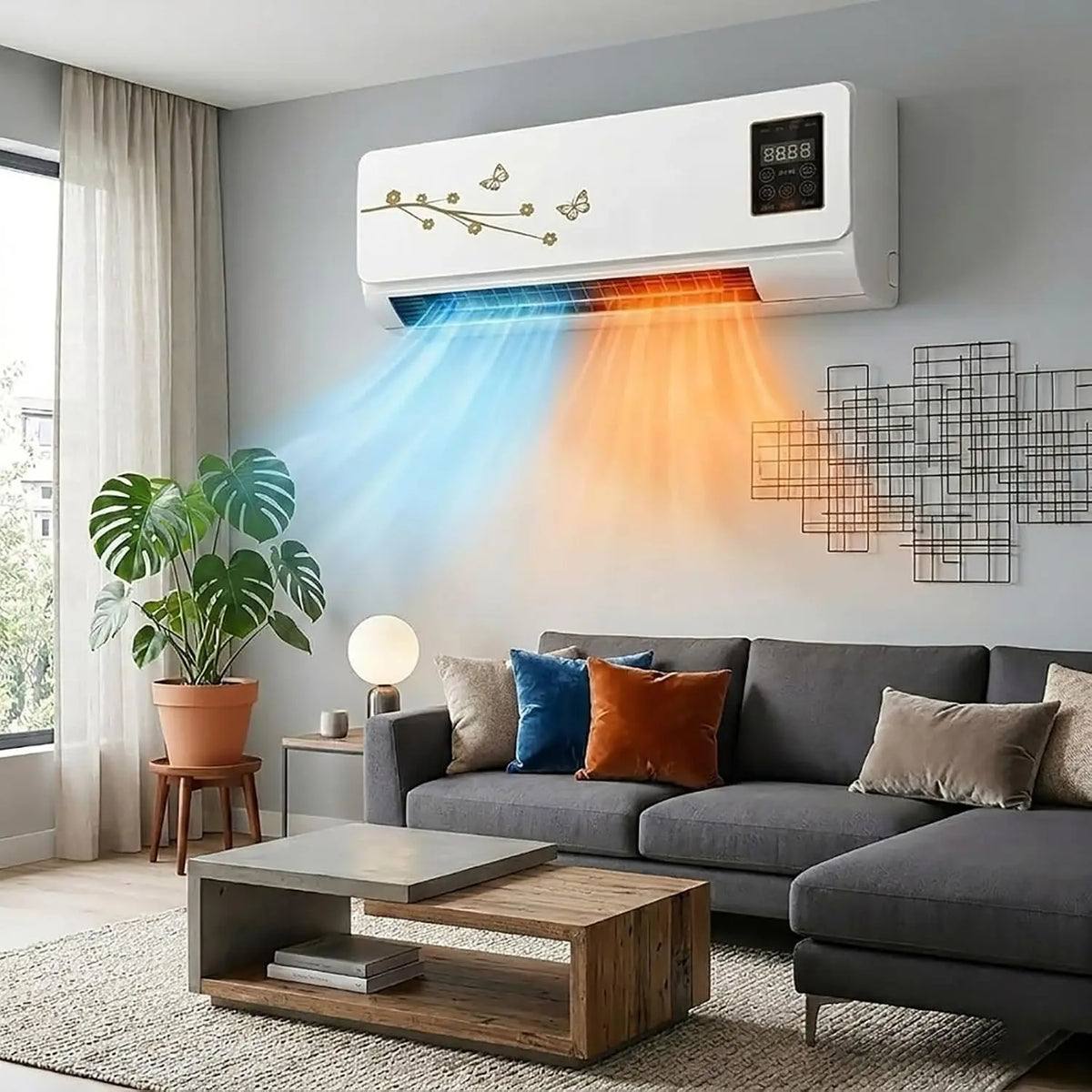Mini Split Wall Air Conditioner And Heater For Home Comfort