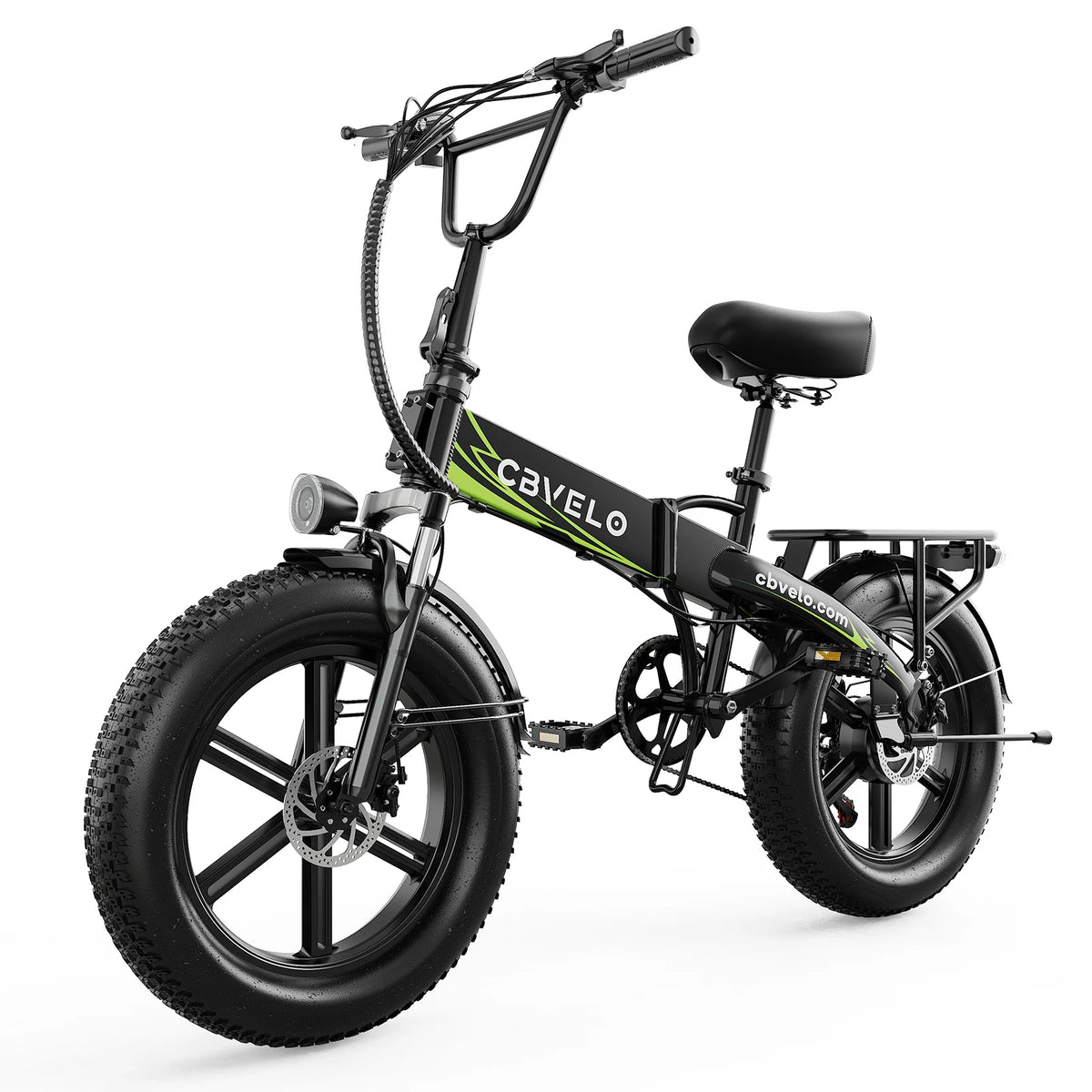 Cybervelo Ek5 Foldable 1000W Electric Mountain Ebike Long Travel Range