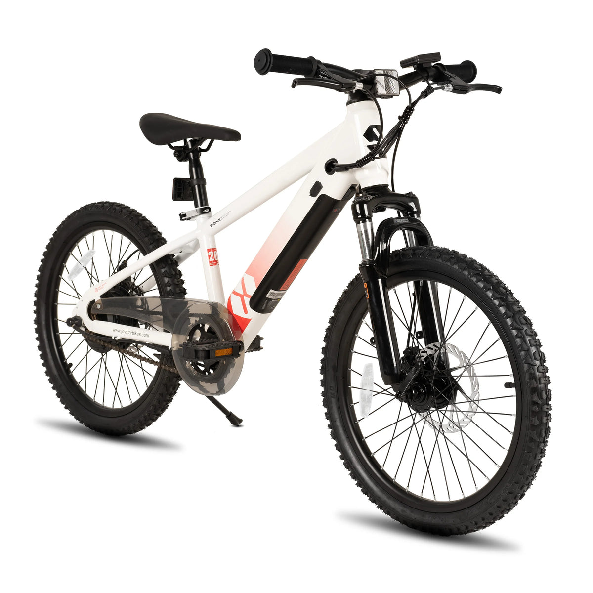 JOYSTAR Kids Electric Mountain Bike With Removable Battery Disc Brakes
