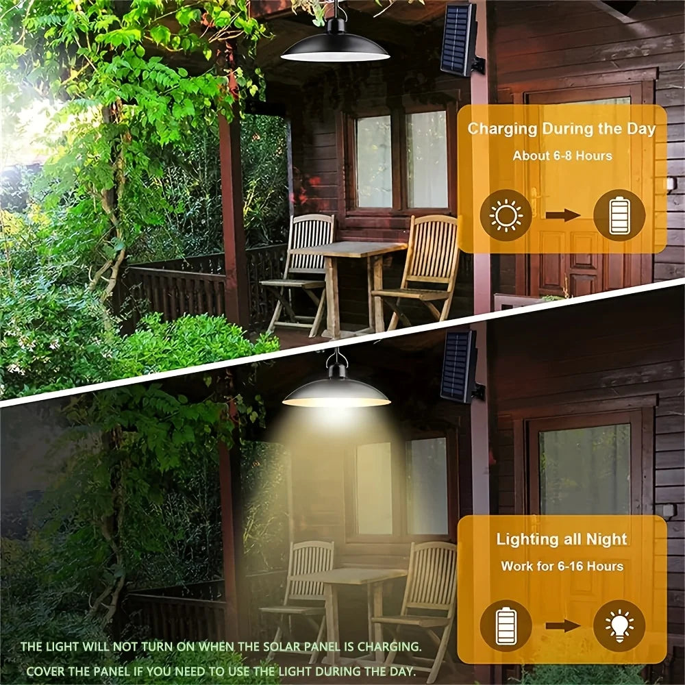 Efficient Solar Dual Head Shed Light Featuring Automatic Sensor Control