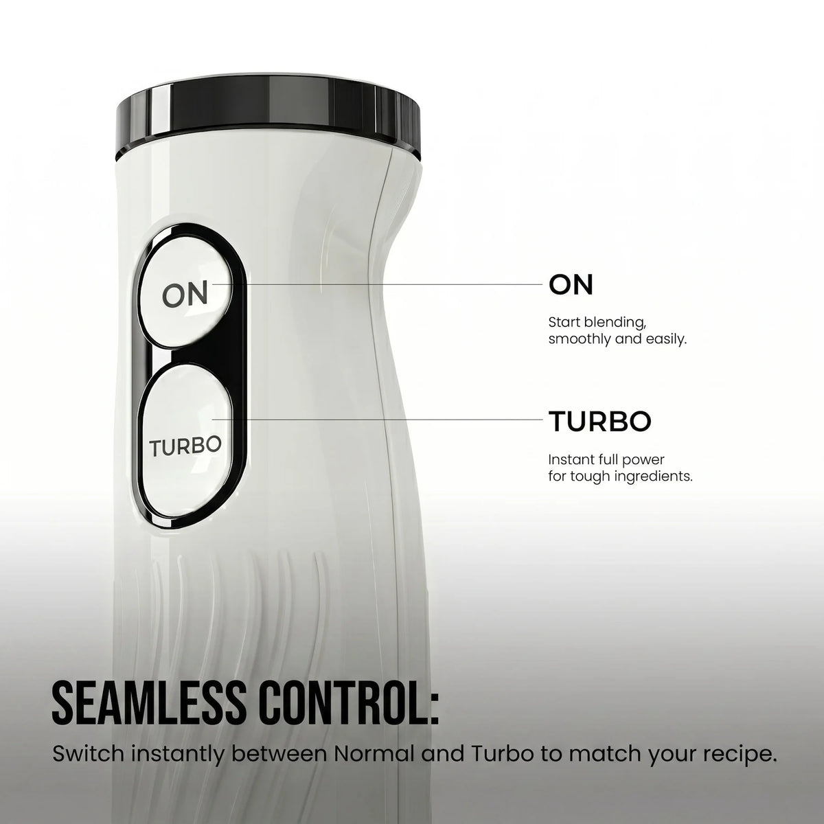 MONSGA Multifunctional Immersion Hand Blender With Chopper And Whisk