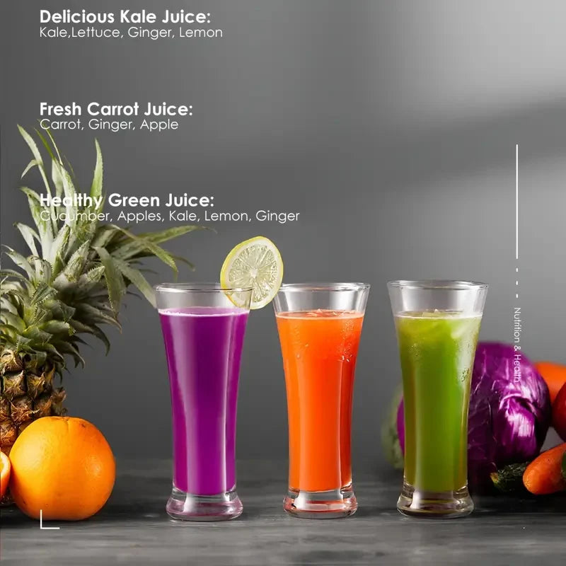 Automatic Juicer With Pulp Ejection for Fruits and Vegetables