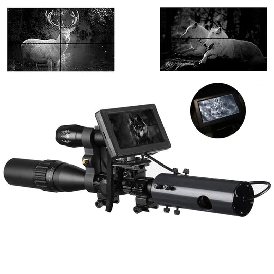 Fire Wolf 850nm Infrared LED Night Vision Rifle Scope Light