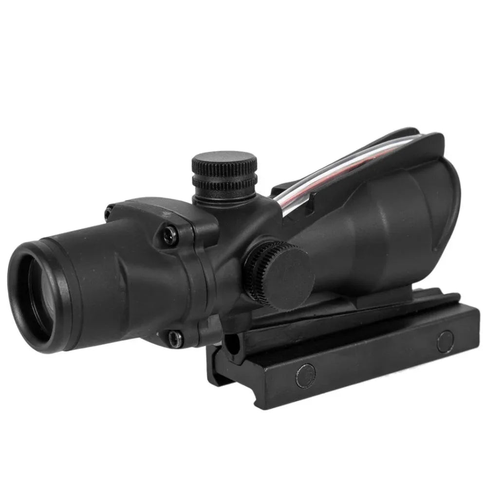 Bestsight Tactical Rifle Scope With Illuminated Red Dot