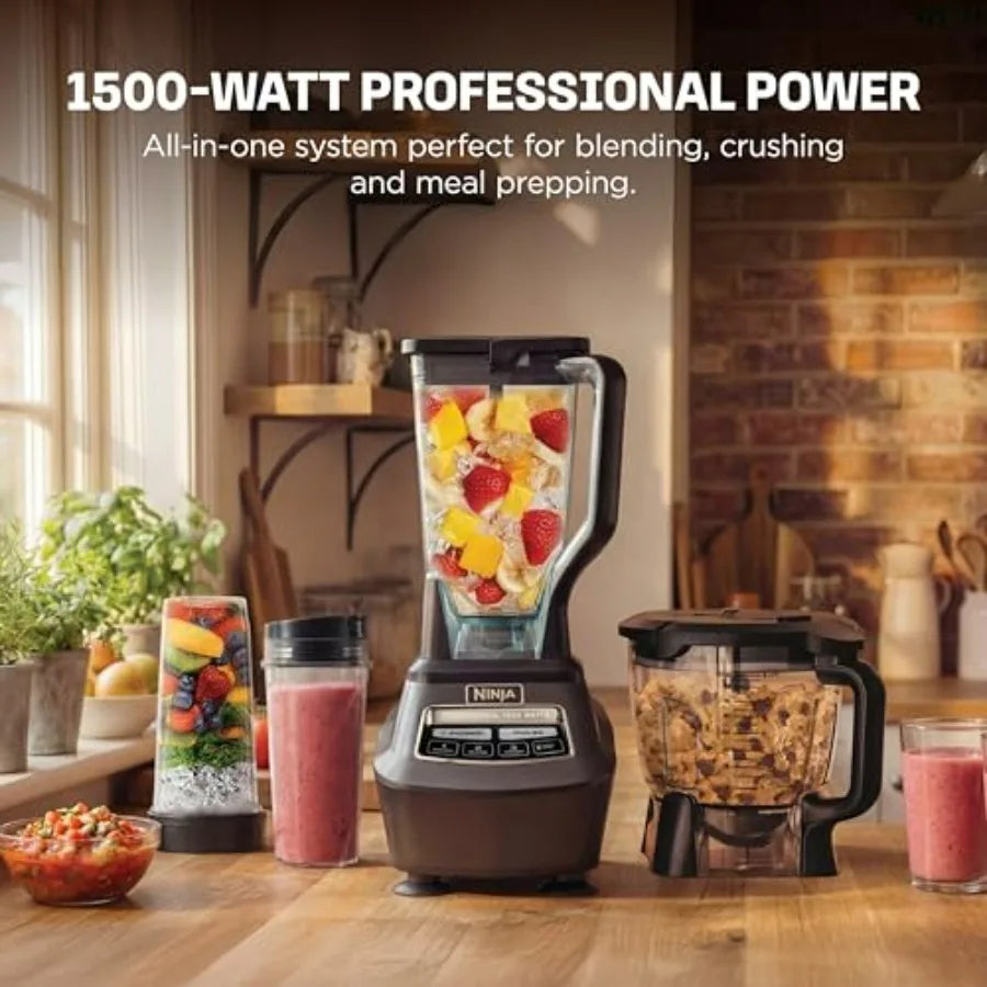 Multifunctional Food Processor and Blender for Smoothies and More