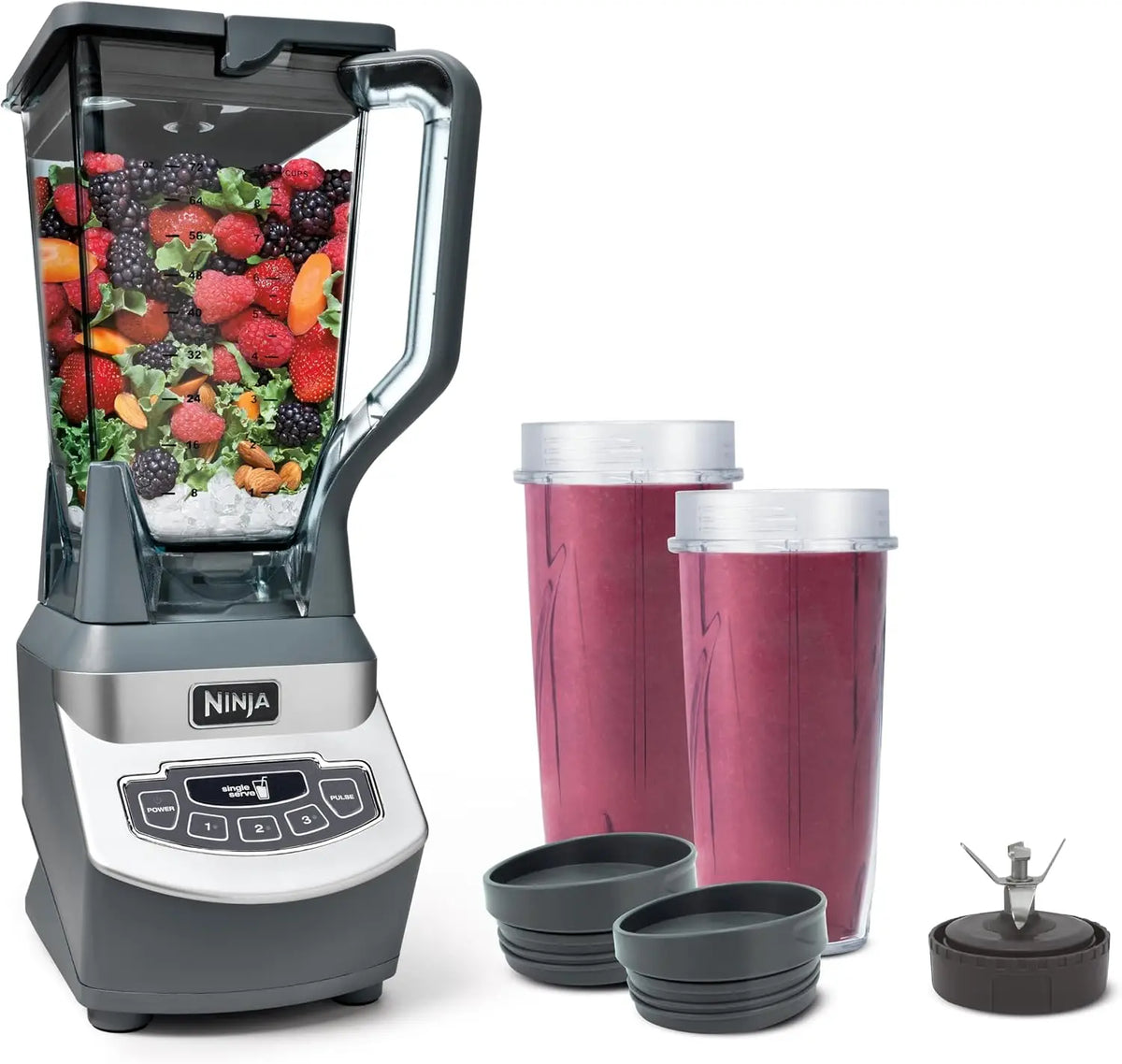 Multifunctional Food Processor and Blender for Smoothies and More
