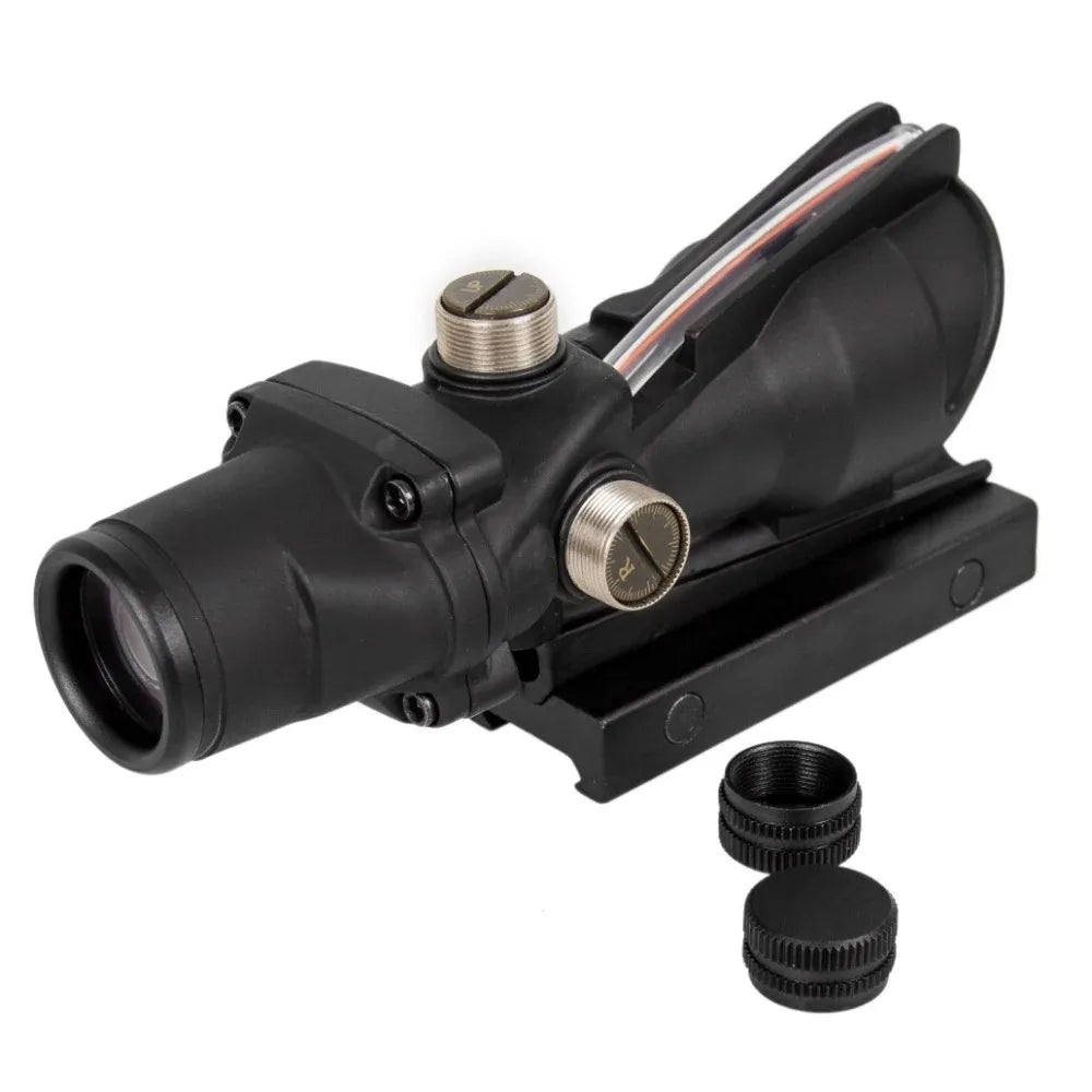 Bestsight Tactical Rifle Scope With Illuminated Red Dot